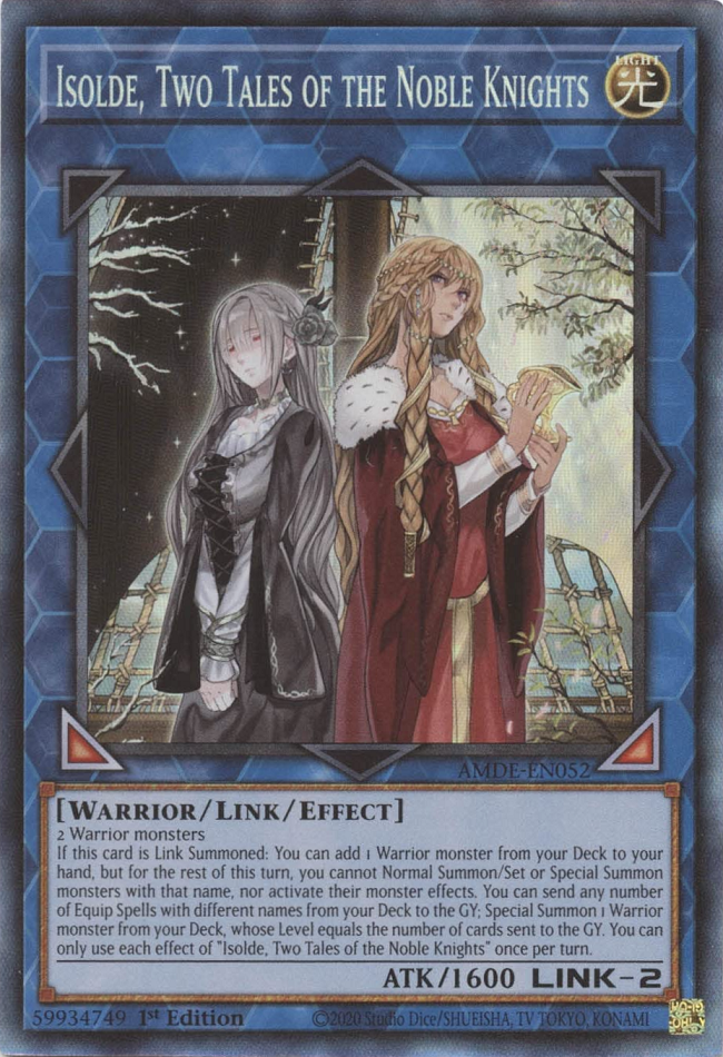 Isolde, Two Tales of the Noble Knights [AMDE-EN052] Collector's Rare | Tables and Towers