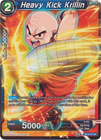 Heavy Kick Krillin (EX10-01) [Namekian Surge] | Tables and Towers