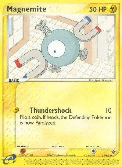 Magnemite (63/97) [EX: Dragon] | Tables and Towers