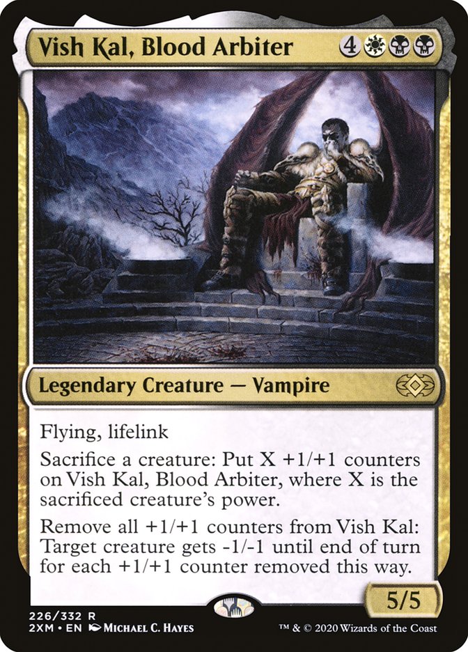 Vish Kal, Blood Arbiter [Double Masters] | Tables and Towers