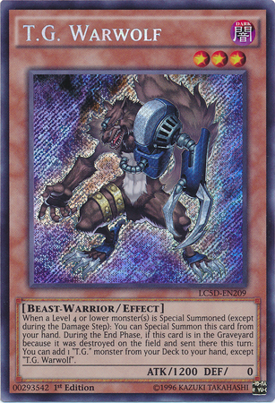 T.G. Warwolf [LC5D-EN209] Secret Rare | Tables and Towers