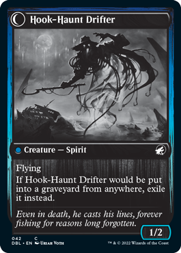 Baithook Angler // Hook-Haunt Drifter [Innistrad: Double Feature] | Tables and Towers