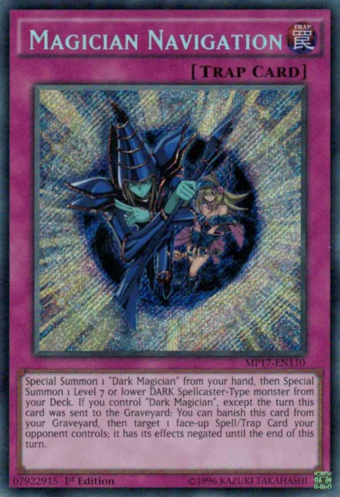 Magician Navigation [MP17-EN110] Secret Rare | Tables and Towers