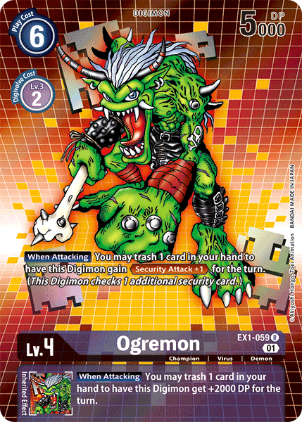 Ogremon [EX1-059] (Alternate Art) [Classic Collection] | Tables and Towers