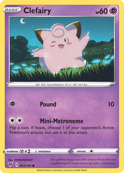 Clefairy (063/185) [Sword & Shield: Vivid Voltage] | Tables and Towers