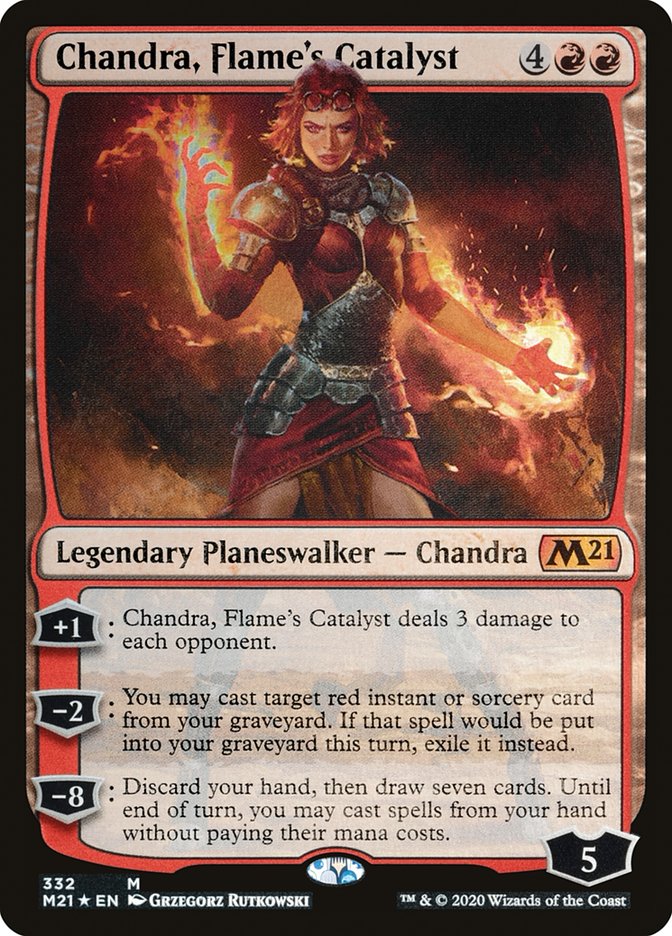 Chandra, Flame's Catalyst [Core Set 2021] | Tables and Towers