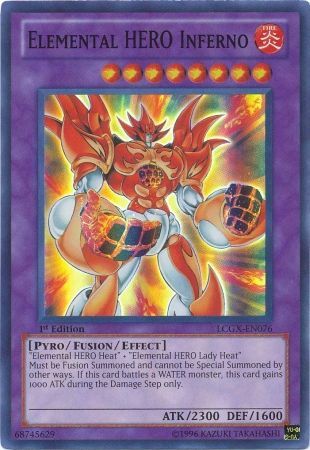 Elemental HERO Inferno [LCGX-EN076] Super Rare | Tables and Towers