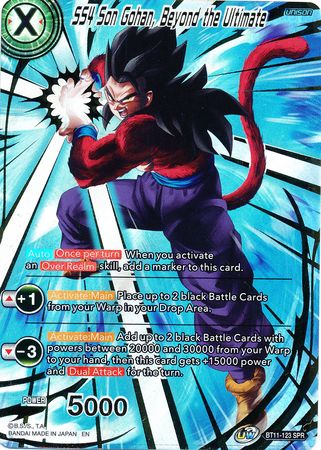 SS4 Son Gohan, Beyond the Ultimate (SPR) (BT11-123) [Vermilion Bloodline] | Tables and Towers