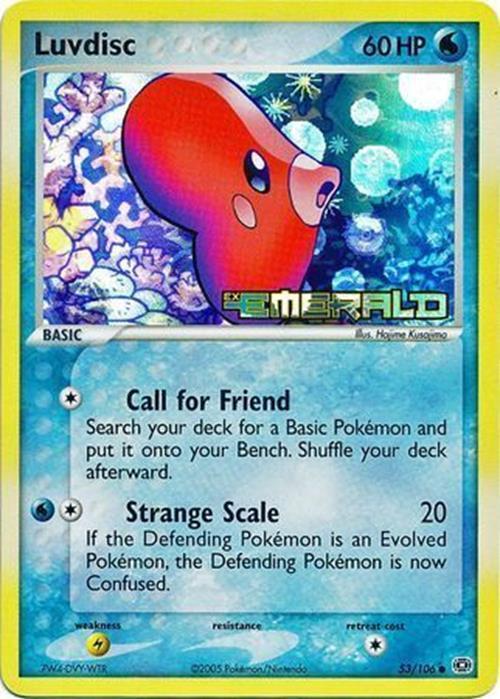 Luvdisc (53/106) (Stamped) [EX: Emerald] | Tables and Towers