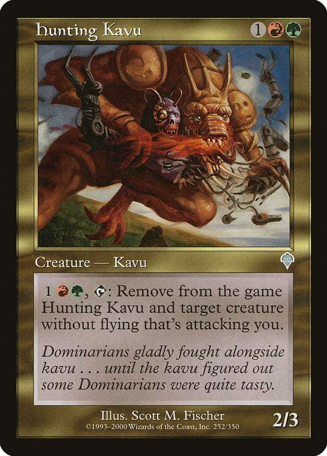 Hunting Kavu [Invasion] | Tables and Towers