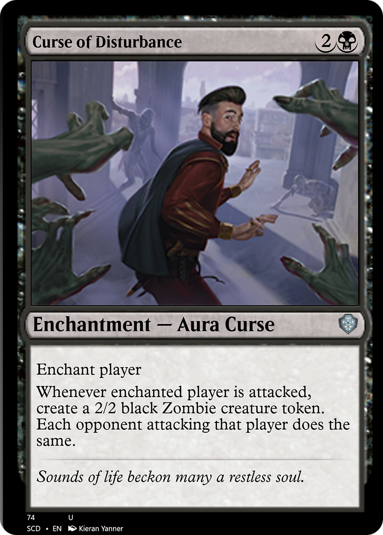 Curse of Disturbance [Starter Commander Decks] | Tables and Towers