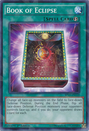 Book of Eclipse [BP03-EN159] Shatterfoil Rare | Tables and Towers