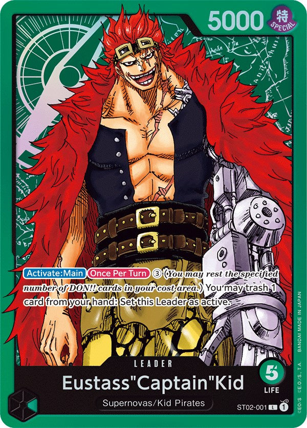 Eustass"Captain"Kid (001) [Starter Deck: Worst Generation] | Tables and Towers