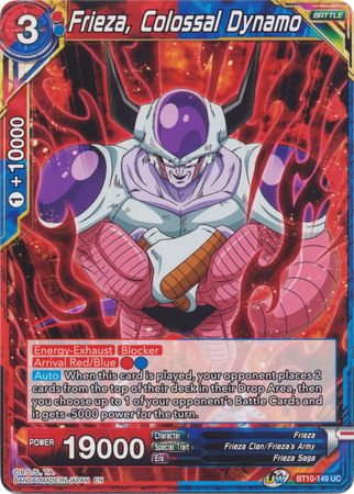 Frieza, Colossal Dynamo (BT10-149) [Rise of the Unison Warrior] | Tables and Towers