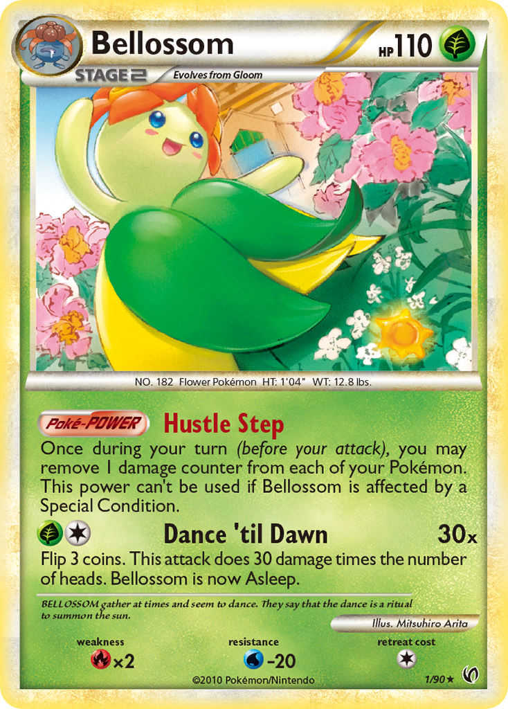 Bellossom (1/90) [HeartGold & SoulSilver: Undaunted] | Tables and Towers