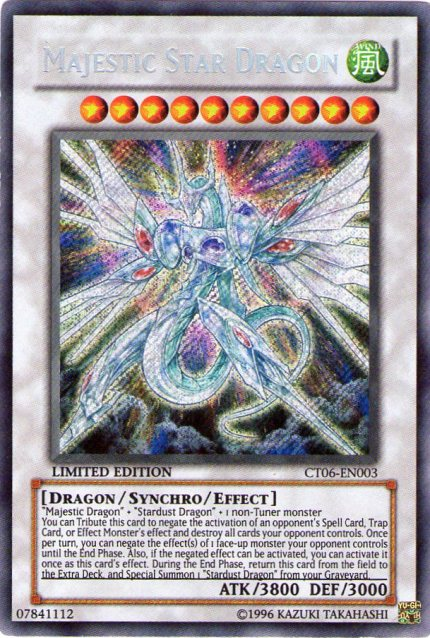 Majestic Star Dragon [CT06-EN003] Secret Rare | Tables and Towers