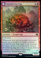 Smoldering Egg // Ashmouth Dragon [Innistrad: Midnight Hunt Prerelease Promos] | Tables and Towers