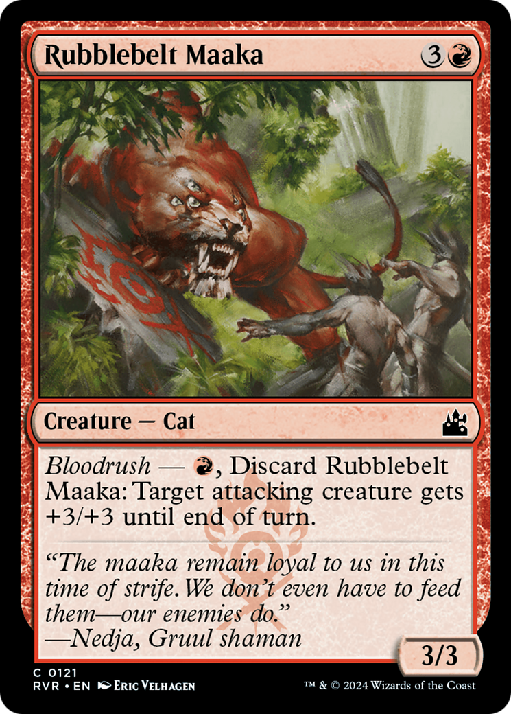 Rubblebelt Maaka [Ravnica Remastered] | Tables and Towers