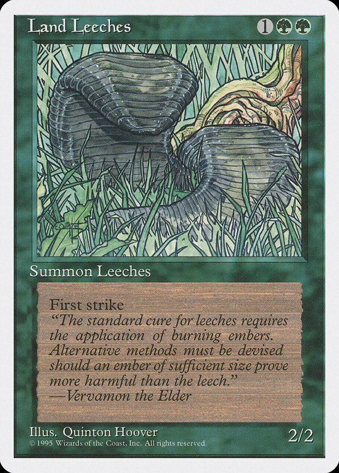 Land Leeches [Fourth Edition] | Tables and Towers