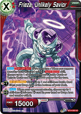 Frieza, Unlikely Savior (BT14-003) [Cross Spirits] | Tables and Towers