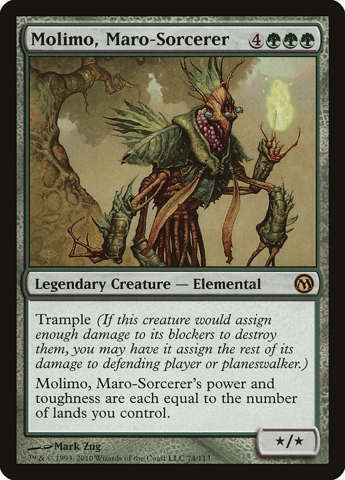 Molimo, Maro-Sorcerer [Duels of the Planeswalkers] | Tables and Towers