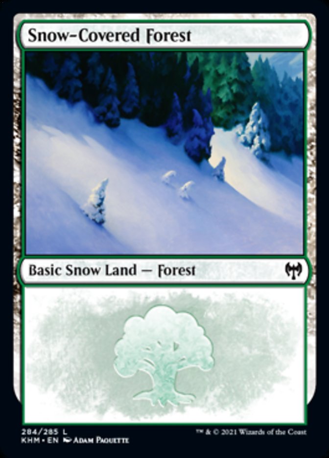 Snow-Covered Forest (284) [Kaldheim] | Tables and Towers