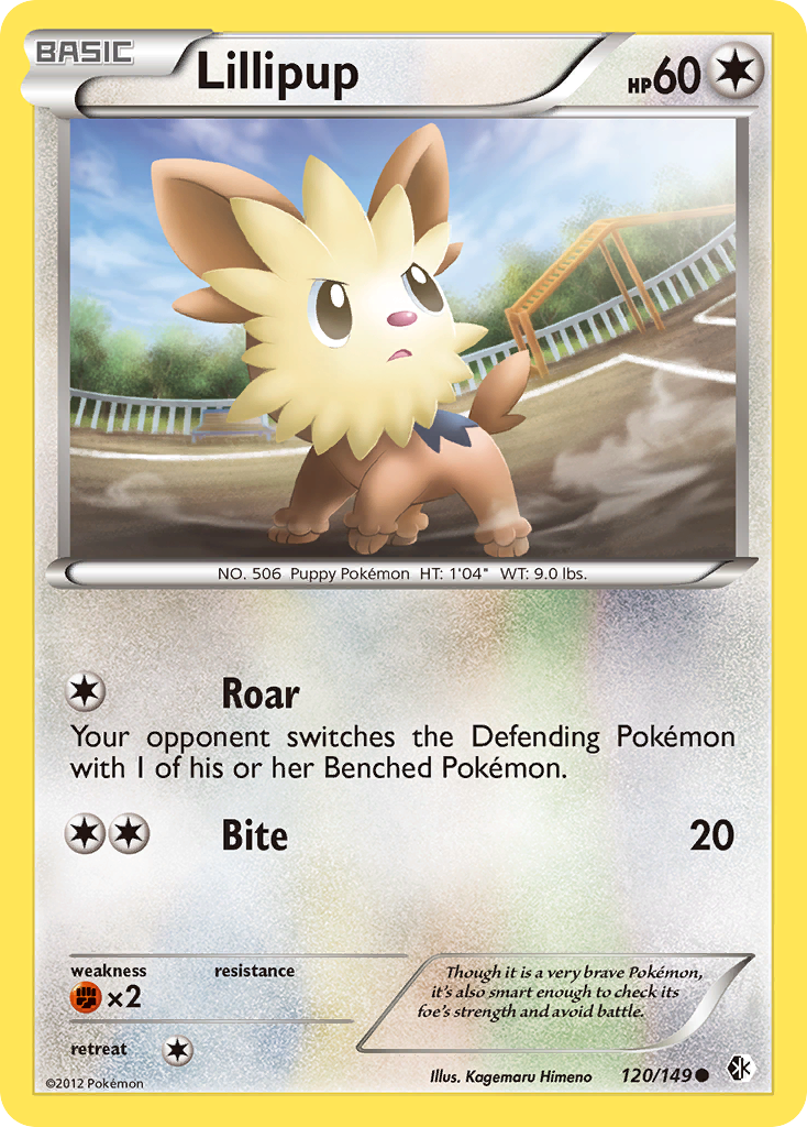 Lillipup (120/149) [Black & White: Boundaries Crossed] | Tables and Towers