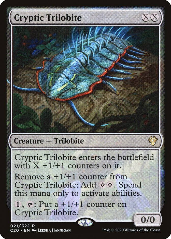 Cryptic Trilobite [Commander 2020] | Tables and Towers