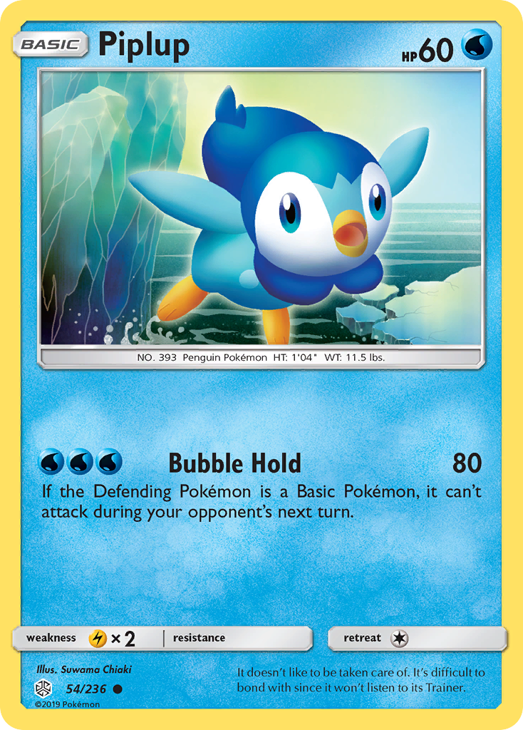 Piplup (54/236) [Sun & Moon: Cosmic Eclipse] | Tables and Towers