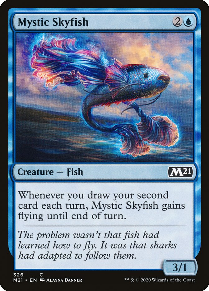 Mystic Skyfish [Core Set 2021] | Tables and Towers