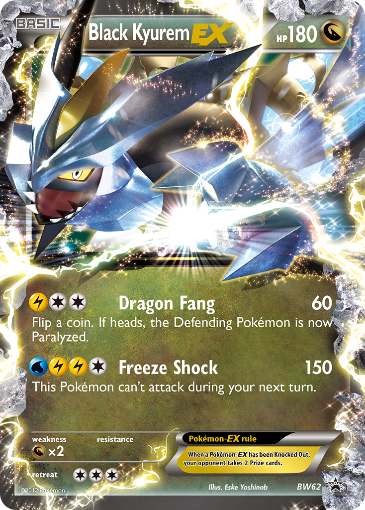 Black Kyurem EX (BW62) [Black & White: Black Star Promos] | Tables and Towers