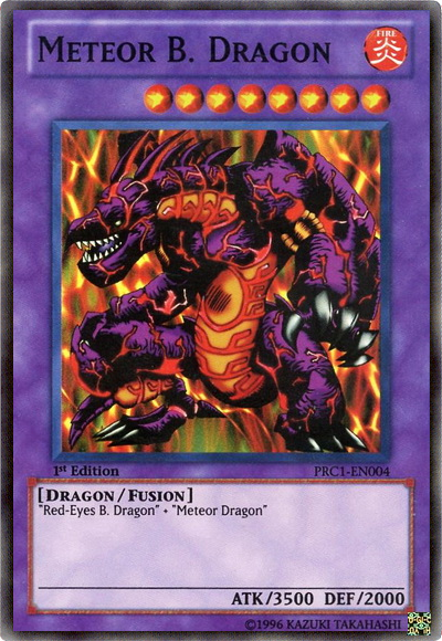 Meteor B. Dragon [PRC1-EN004] Super Rare | Tables and Towers