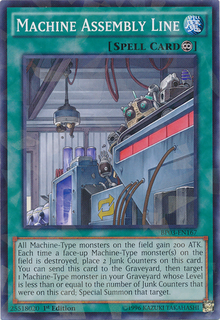 Machine Assembly Line [BP03-EN167] Shatterfoil Rare | Tables and Towers