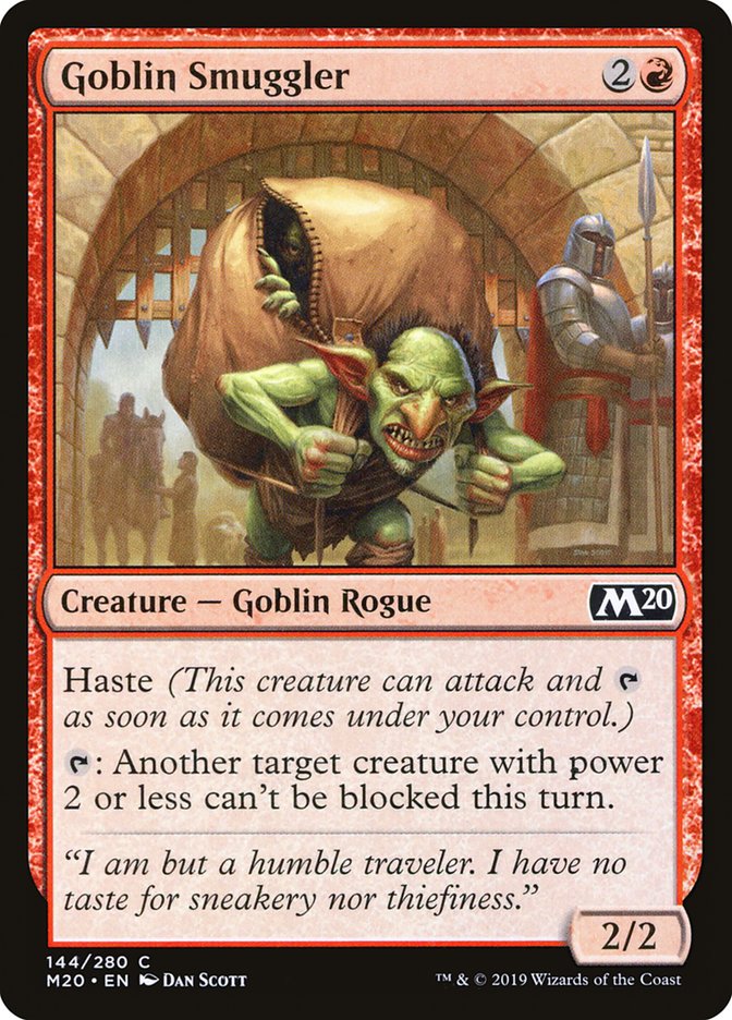 Goblin Smuggler [Core Set 2020] | Tables and Towers