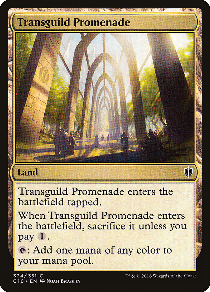 Transguild Promenade [Commander 2016] | Tables and Towers