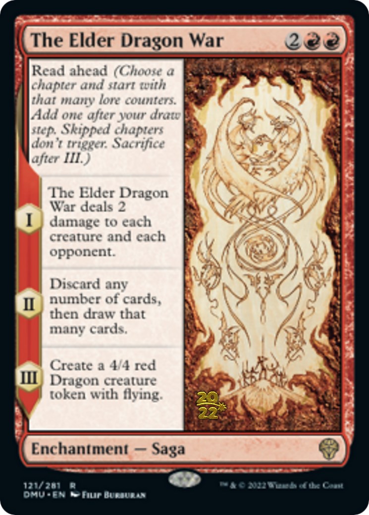 The Elder Dragon War [Dominaria United Prerelease Promos] | Tables and Towers