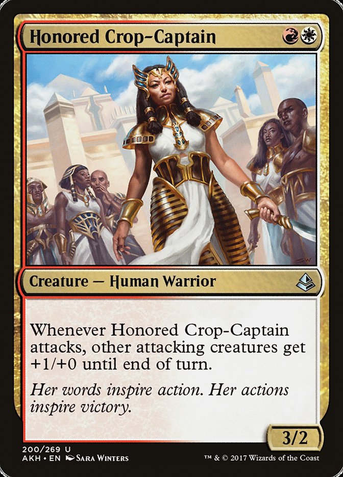 Honored Crop-Captain [Amonkhet] | Tables and Towers