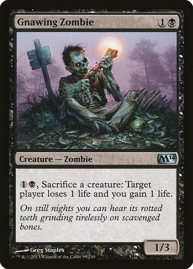 Gnawing Zombie [Magic 2014] | Tables and Towers