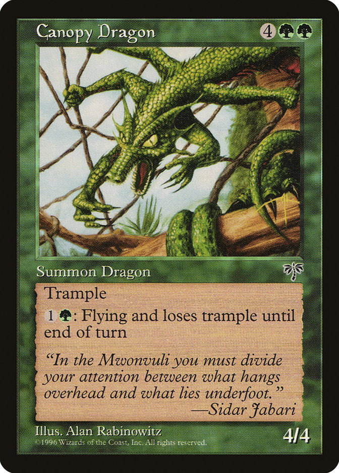 Canopy Dragon [Mirage] | Tables and Towers