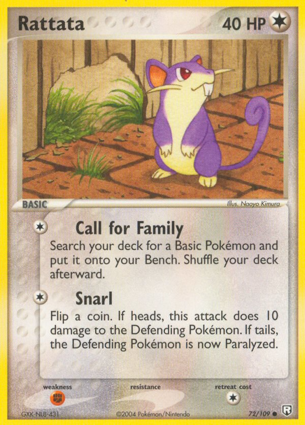 Rattata (72/109) [EX: Team Rocket Returns] | Tables and Towers