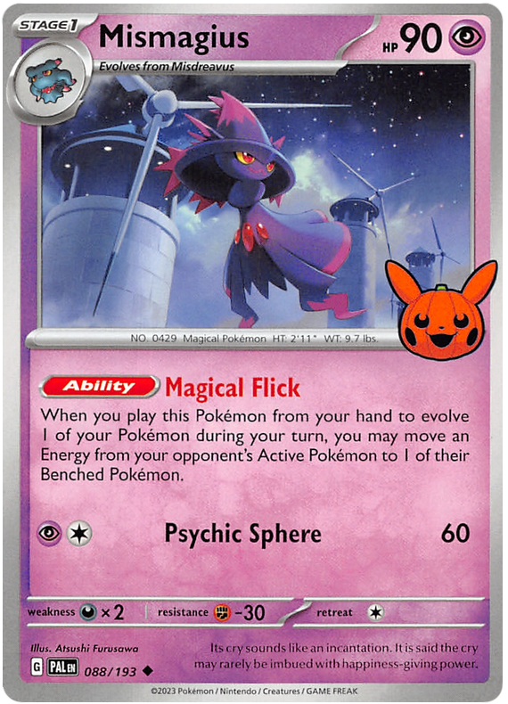 Mismagius (088/193) [Trick or Trade 2023] | Tables and Towers