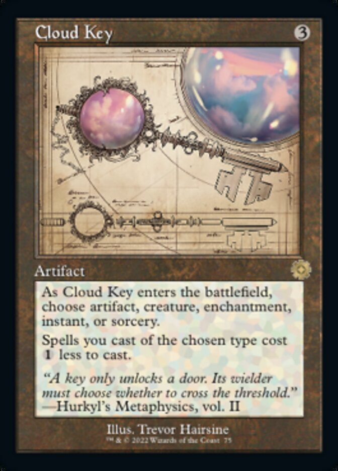 Cloud Key (Retro Schematic) [The Brothers' War Retro Artifacts] | Tables and Towers