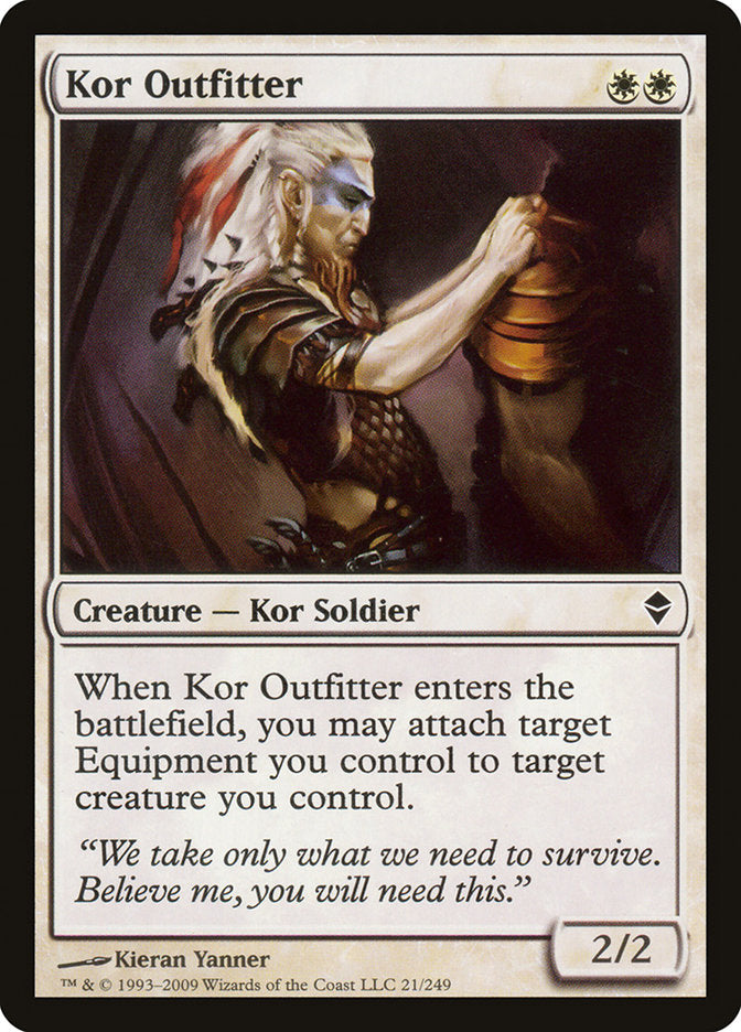 Kor Outfitter [Zendikar] | Tables and Towers