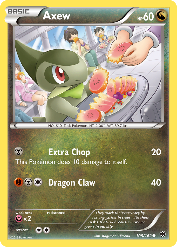 Axew (109/162) [XY: BREAKthrough] | Tables and Towers