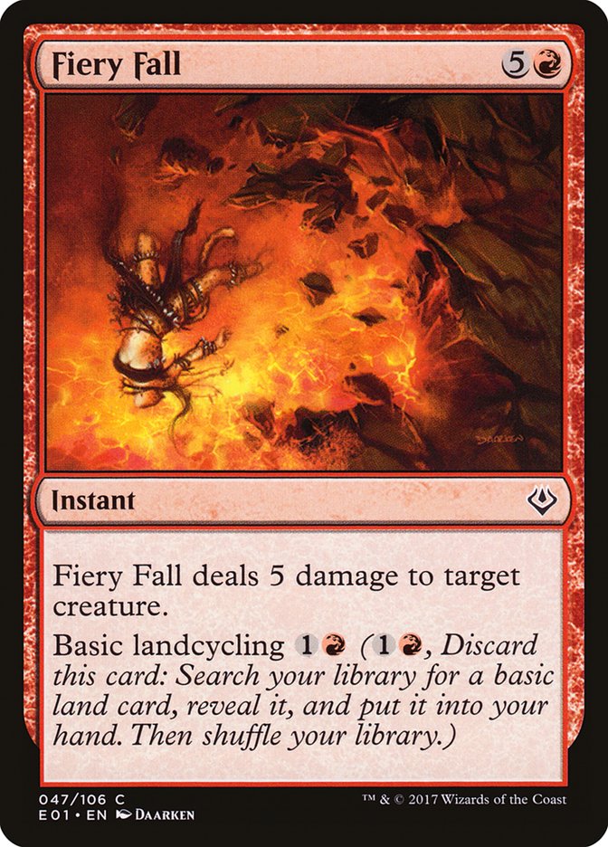 Fiery Fall [Archenemy: Nicol Bolas] | Tables and Towers