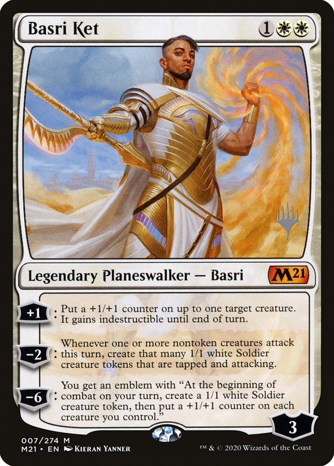 Basri Ket (Promo Pack) [Core Set 2021 Promos] | Tables and Towers