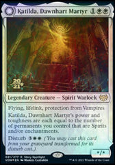 Katilda, Dawnhart Martyr // Katilda's Rising Dawn [Innistrad: Crimson Vow Prerelease Promos] | Tables and Towers