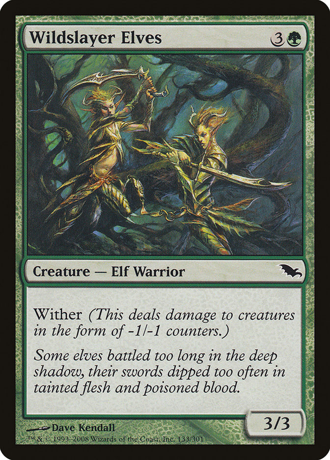 Wildslayer Elves [Shadowmoor] | Tables and Towers