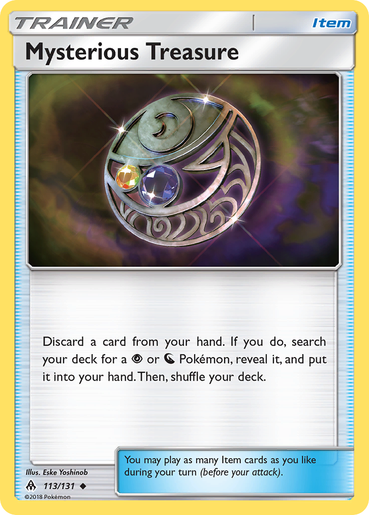 Mysterious Treasure (113/131) [Sun & Moon: Forbidden Light] | Tables and Towers