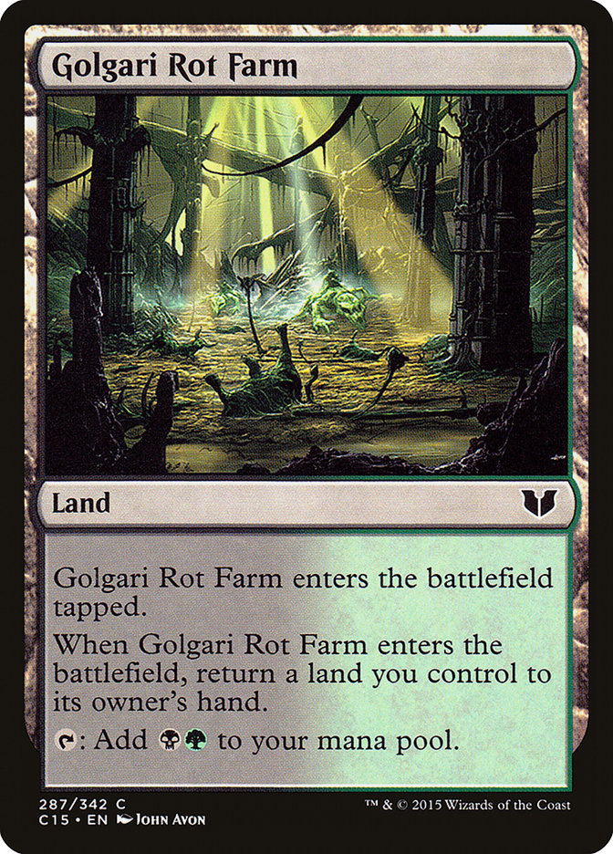 Golgari Rot Farm [Commander 2015] | Tables and Towers